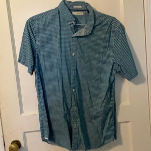 Hawker Rye, L slim fit short sleeve button down